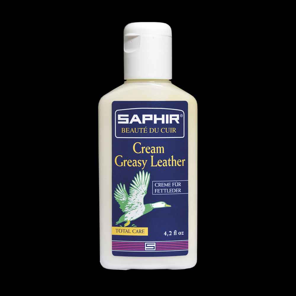 saphir greasy leather cream